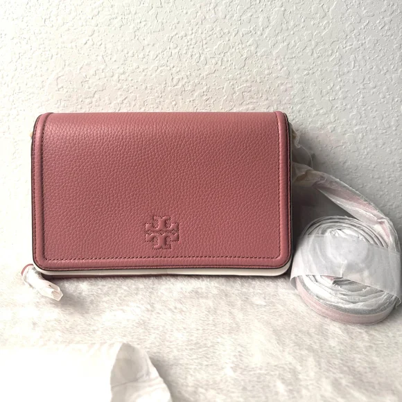 Tory Burch Pink Leather Crossbody Bag - Picture 5 of 12